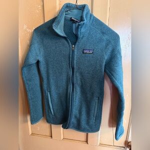 Patagonia Women's Better Sweater Teal Full-Zip Jacket
